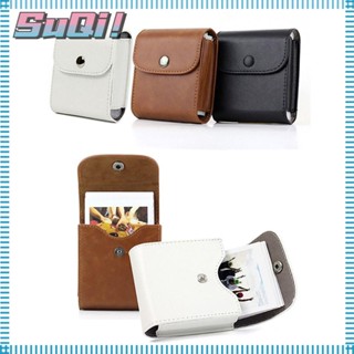 Suqi กระเป๋าหนัง PU กันน้ํา แบบพกพา สําหรับกล้อง Fujifilm Instax Mini Square SQ20 SQ10 SQ6