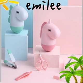 Emilee กรรไกรตัดเล็บเด็ก ชุดกรรไกรตัดเล็บ ป้องกันรอยขีดข่วน สําหรับเด็กทารก