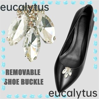 Eucalytus1 คลิปหัวเข็มขัดโลหะ ถอดได้ สําหรับผู้หญิง