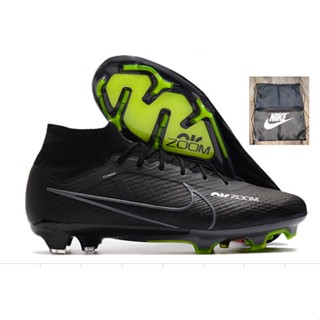 Assassin 15 generation high-top Shadow Pack set เบาะลมในตัวกันน้ําถัก FG Mercurial Vapor XV 15 El