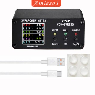 [Amleso1] Swr120 เครื่องวัดการสแตนดิจิทัล แบบพกพา น้ําหนักเบา ทนทาน สําหรับขาตั้งคลื่น ปรับแต่งเสียง