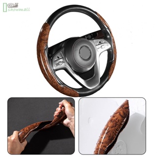 [ISHOWMAL-TH]Steering Wheel Cover Non-Slip Parts Replacement Universal Vehicle 15in-New In 8-