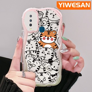 เคสโทรศัพท์มือถือแบบนิ่ม ใส กันกระแทก ลายเสือ Good Luck Mascot สีสันสดใส สําหรับ VIVO Y12 Y15 Y17 Y12i Y3 Y3s 2020