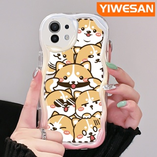 เคสโทรศัพท์มือถือ แบบใส ลายการ์ตูนสุนัขชิบะ ขนมปังน่ารัก สําหรับ Xiaomi 12T Pro 11 Lite 5G NE 12 Lite