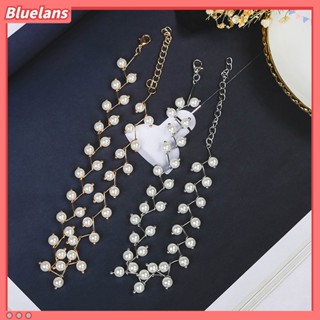 【 Bluelans 】สร้อยคอโช้กเกอร์ ประดับมุกเทียม เครื่องประดับ สําหรับผู้หญิง งานแต่งงาน ปาร์ตี้ คลับ