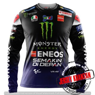 เสื้อ Yamaha Monster MotoGP แขนยาว