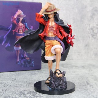 Bdgf ฟิกเกอร์อนิเมะ One Piece Yonko Luffy 4 Emperors GK 2 หัว PVC ของเล่นสําหรับเด็ก TH