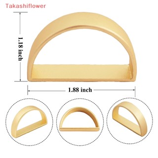 (Takashiflower) แหวนโลหะสเตนเลส สไตล์โมเดิร์น สําหรับรัดผ้าเช็ดปาก