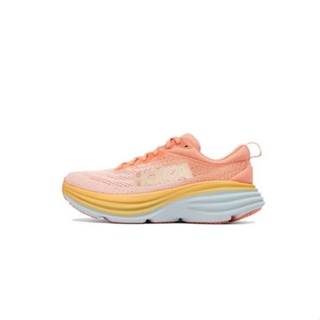 Hoka ONE ONE Bondi 8 รองเท้าผ้าใบลําลอง ระบายอากาศ เหมาะกับการวิ่ง เล่นกีฬา hqaexl22 160