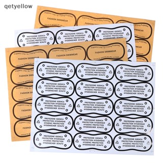 Qetyellow เทปฉลากใส สุขอนามัย สําหรับชุดว่ายน้ํา 30 ชิ้น ต่อชุด TH