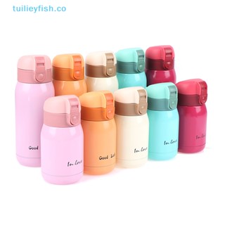 Tuilieyfish กระติกน้ําร้อน สเตนเลส ขนาดเล็ก มีฉนวนกันความร้อน