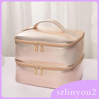 [szlinyou2] เคสจัดเก็บขวดยาทาเล็บ 42 ขวด และเคสเครื่องเป่าเล็บ 1 ชิ้น