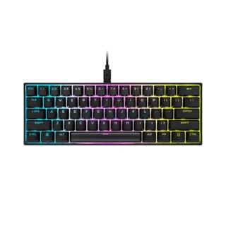 KEYBOARD CORSAIR K65 RGB MINI BLACK - MX-RED-SWITCH EN