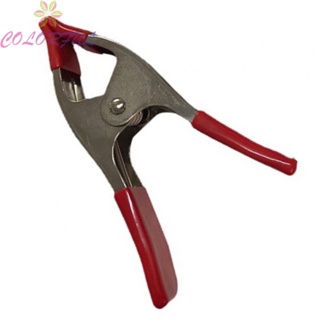 【COLORFUL】Spring Clamp Hand Tools Metal Nickel Plated Parts Support 6 Inch A-shaped