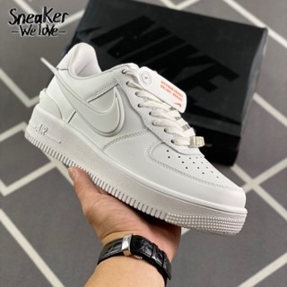 พร้อมส่ง Ambush x Nk Air Force 1 รองเท้าบาสเก็ตบอล หนัง ข้อสั้น ระบายอากาศ กันลื่น ใส่สบาย แฟชั่น 0106