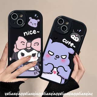 เคสโทรศัพท์มือถือแบบนิ่ม Tpu กันกระแทก ลายการ์ตูนคุโรมิ เมโลดี้น่ารัก สําหรับ Infinix Smart 6 5 Hot 10 Lite Infinix Hot 10 11 9 Play Hot 11s 10T 10s Note 8