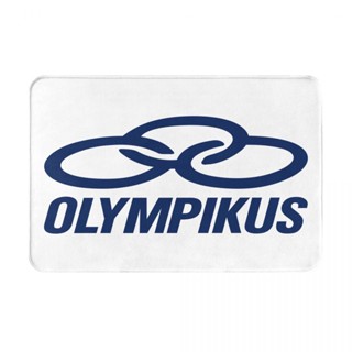 Olympikus (1) พรมเช็ดเท้า ผ้าสักหลาด กันลื่น ดูดซับน้ํา แห้งเร็ว 16x24 นิ้ว สําหรับห้องน้ํา พร้อมส่ง