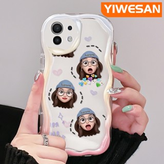 เคสโทรศัพท์มือถือแบบนิ่ม ใส ลายอีโมติคอน TikTok Girl สีสันสดใส สําหรับ Xiaomi 12T Pro 11 Lite 5G NE 12 Lite