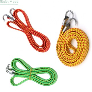 【Big Discounts】3PCS 115cm Elastic Bungee Cord Tie Down Heavy Duty Luggage Straps Rope Hooks#BBHOOD