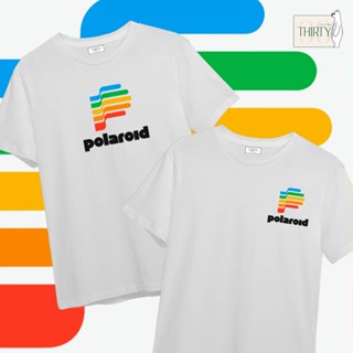 เสื้อยืดผ้าฝ้ายพิมพ์ลายขายดี Polaroid  เสื้อยืดUnisex (ผ้าcotton 100% สกรีนชัด สีสด ติดทน)