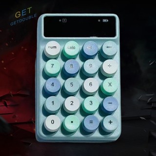 [Getdouble.th] แผ่นตัวเลขคีย์บอร์ด 20 คีย์ แบบพกพา