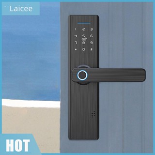 [Laicee.th] Tuya WiFi คีย์บอร์ดอัจฉริยะ แบบสแกนลายนิ้วมือ เพื่อความปลอดภัย