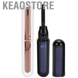 Keaostore Eyelash Curler Natural Electric Fast Heating Long Lasting