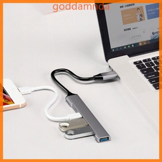 Godd ฮับ USB C Type C หลายพอร์ต 1 USB3 0 + 2 USB2 0 1 USB C PD60W