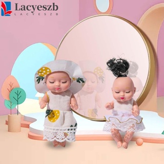 Lacyeszb ตุ๊กตาเด็กนอนหลับ ของขวัญวันเกิด ตุ๊กตาการ์ตูนสัตว์สวยหรู ของเล่น DIY ตุ๊กตาของเล่น ตุ๊กตาปลอบประโลม ตุ๊กตามินิ ตุ๊กตาแฟชั่นเด็ก ตุ๊กตาเด็กใหม่