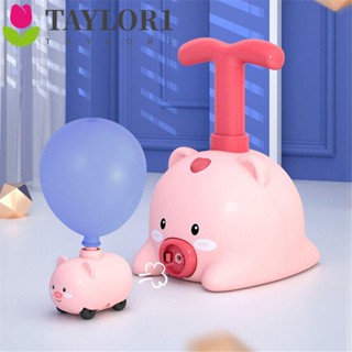 Taylor1 ลูกโป่งรถยนต์ รูปหมี Piggy ของเล่นสําหรับเด็ก