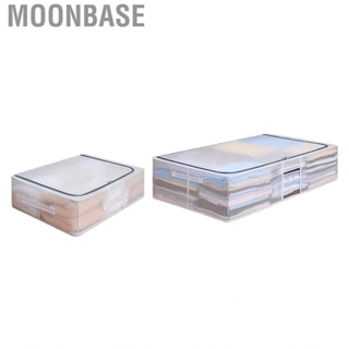 Moonbase Clothes Storage Containers  Moisture Proof Transparent Mesh Clothing Organizer Box for Bedroom