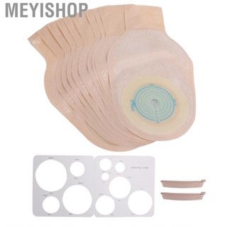 Meyishop 10pcs Ostomy Bag One?Piece Disposable Colostomy Bags Ileostomy Stoma Su