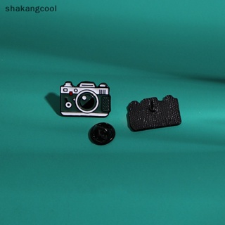 Shakangcool เข็มกลัด รูปการ์ตูนกล้อง โลหะผสม สไตล์สร้างสรรค์ เครื่องประดับแฟชั่น สําหรับผู้หญิง