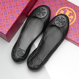 Tory BURCH รองเท้าเต้นรํา ลําลอง ส้นแบน สําหรับผู้หญิง