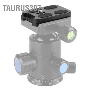 Taurus307 QR-60 Quick Release Plate 1/4" Screw Mount with Strap Buckle for ArcA Swiss Ball Head Tripod