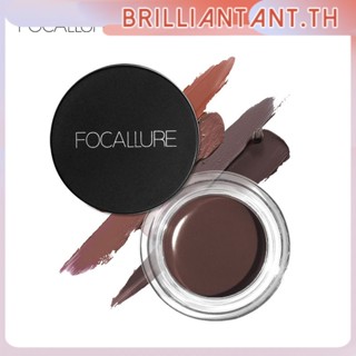 ใหม่ Focallure Professional เจลเขียนคิ้ว 5 สี Waterproof Eye Brow Enhancer ครีมแต่งหน้าด้วยแปรง