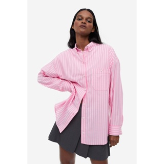 H&amp;M  Woman Oversized poplin shirt 1134735_3