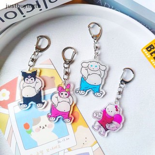 SANRIO [JBTH] พวงกุญแจ จี้การ์ตูน Melody Hello Kitty Kulomi สําหรับห้อยกระเป๋าเป้สะพายหลัง หูฟัง [JB]