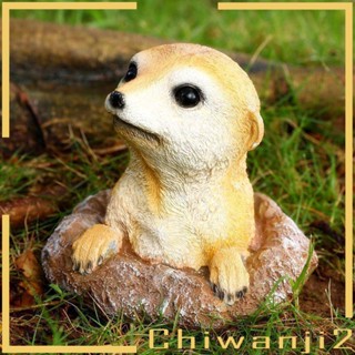 [Chiwanji2] รูปปั้น Meerkat สําหรับตกแต่งบ้าน ออฟฟิศ