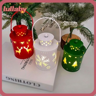 Lullaby โคมไฟ Led รูปเทียนเหล็ก สไตล์สแกนดิเนเวียน สําหรับตกแต่งบ้าน คริสต์มาส วันหยุด