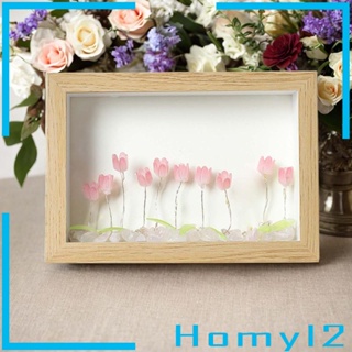 [HOMYL2] โคมไฟตั้งโต๊ะ LED รูปดอกไม้ สไตล์โมเดิร์น สําหรับตกแต่งสวน หอพัก วาเลนไทน์ วันเกิด DIY