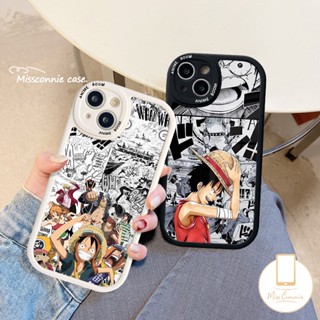 เคสโทรศัพท์มือถือ ลายการ์ตูนลูฟี่ วันพีช สําหรับ Oppo A17 A17K A57 A78 A15 A16 A54 A95 A58 A5 A5s A12 A9 A77s A7 A96 A74 A76 A55 A3S A16K A31 A16E A1K Reno 5F 5 7 8 7Z A53 A92 เคสนิ่ม