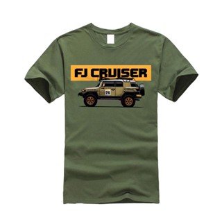 2020 มาใหม่ Cruiser เสื้อยืด ผู้ชาย แปลกใหม่ Land Cruiser Car Homme Tee เสื้อ Toyota Off Road Camiseta Unisex เสื้อยืด