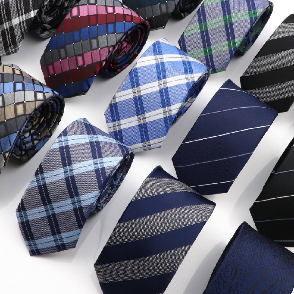 Zonfaz Novlety ผู ้ ชาย Jacquard ลายเนคไท 6 ซม.Slim ผ ้ าไหม Ties งานแต ่ งงานคอ Tie อุปกรณ ์ เสริมทุกวันสวมใส ่ Cravat