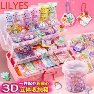 Lilyescub ชุดสติกเกอร์ Guka แฮนด์เมด ขนาดใหญ่ DIY สําหรับติดตกแต่งพวงกุญแจ สมุดภาพ การ์ด