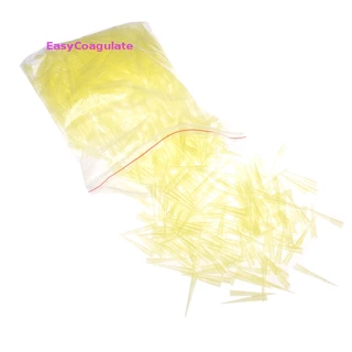 หลอดปิเปต สีเหลืองใส สําหรับห้องปฏิบัติการ 1000 ชิ้น