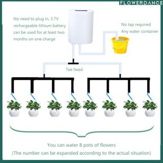 【ใหม่】อัจฉริยะเวลาเชิงปริมาณสวนหลายหม้ออุปกรณ์รดน้ำอัตโนมัติสวนอุปกรณ์รดน้ำพืชหยดชลประทานเครื่องมืออัจฉริยะปั๊มระบบสปริงเกลอร์ Flowerdance
