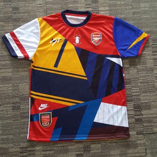 เสื้อกีฬาแขนสั้น ลายทีมชาติฟุตบอล Arsenal Jersey 22 23 Fans Issue Special Edition ชุดเยือน สําหรับผู้ชาย และผู้หญิง XS-3XL