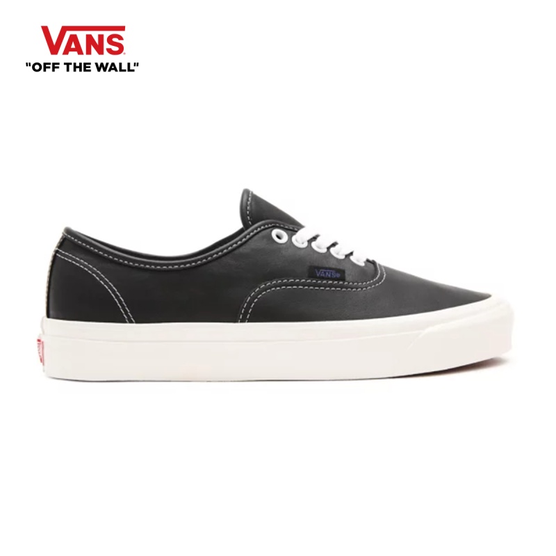 VANS AUTHENTIC 44 DX - (ANAHEIM FACTORY) BLACK/LEATHER รองเท้า ผ้าใบ VANS ชาย หญิง