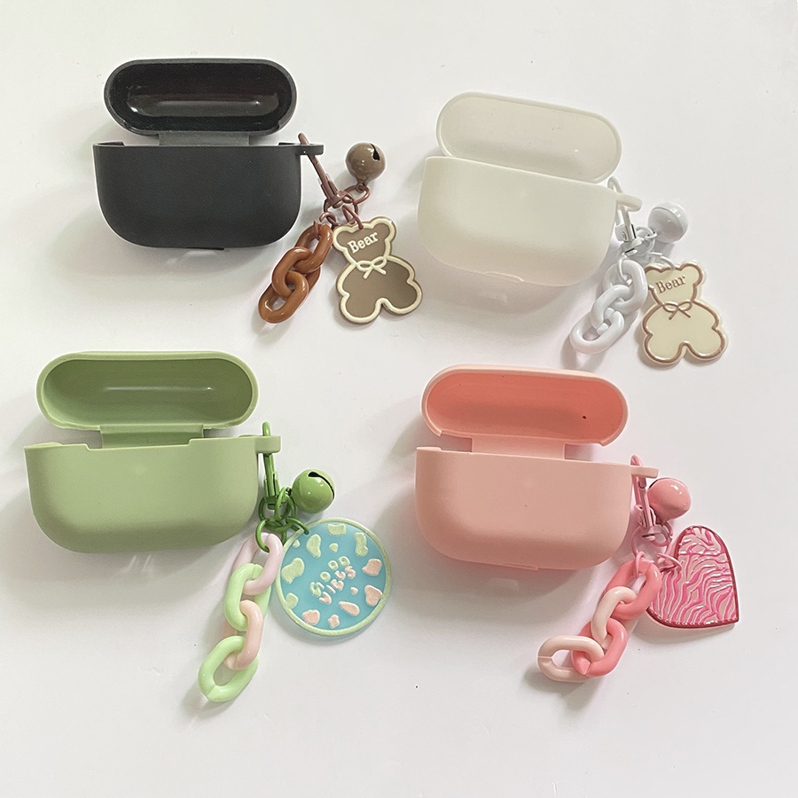 เคสหูฟังซิลิโคน ลายดอกไม้ หมีน่ารัก สําหรับ Honor earbuds X3 X3i X3 lite X3i